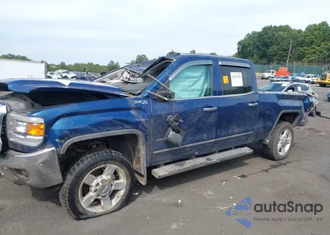 2016 GMC Sierra 2500Hd Slt из США, поврежденный, VIN 1GT12TE83GF122664